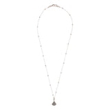 Love Chain with Rising Sun, silver 