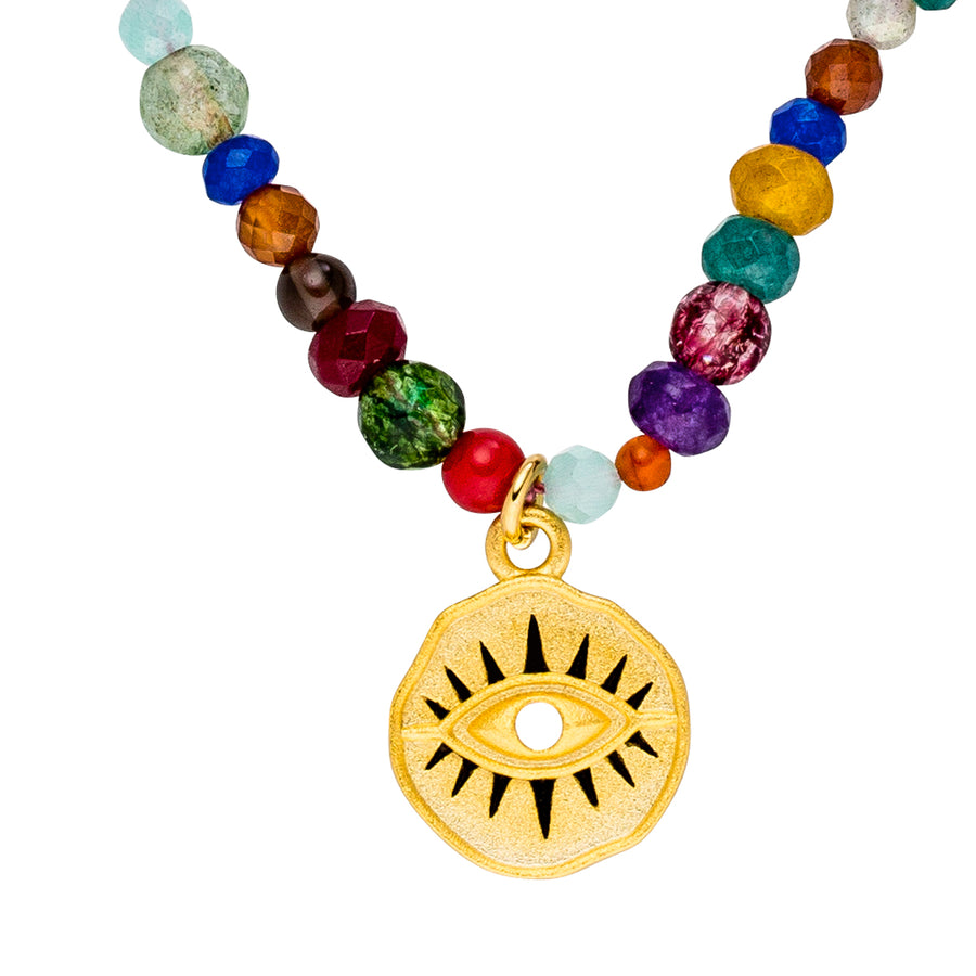 Eye Protection Choker Gold