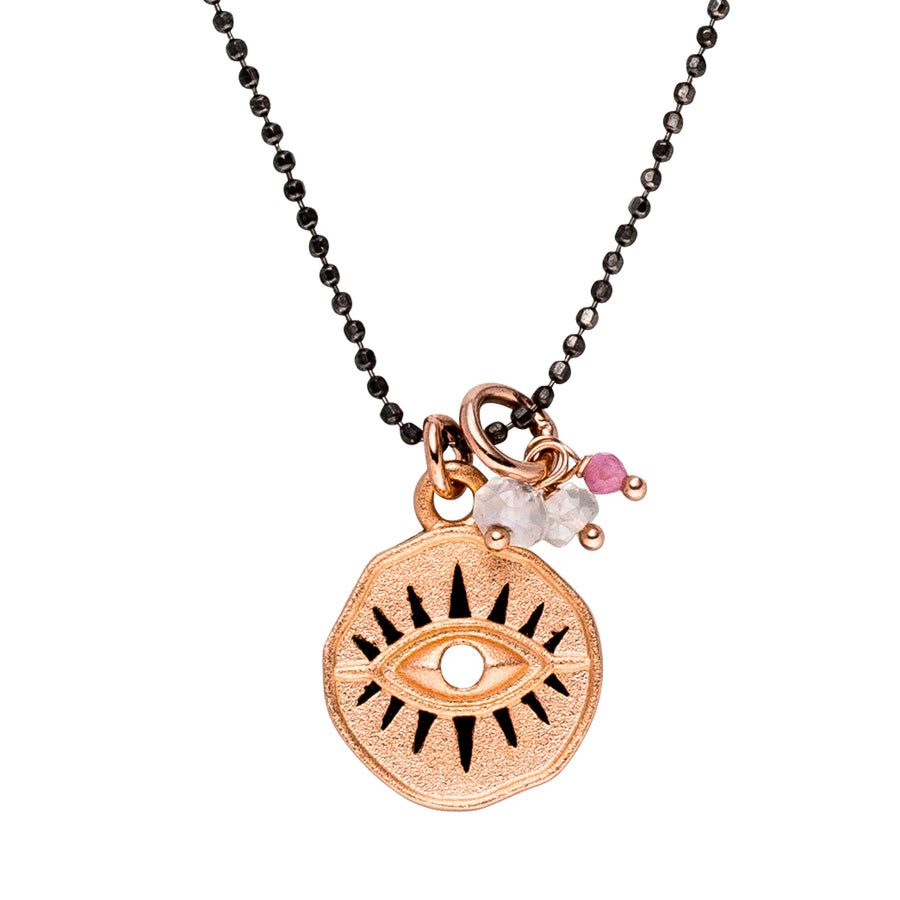Protective chain "Eye", rose