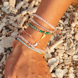 Hand mala “Clear your mind” rock crystal