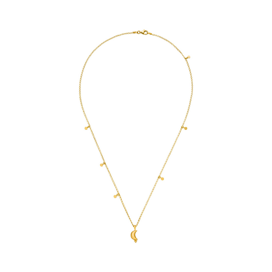 Magic Moon Glitter Chain, Gold