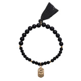 Buddha Armband Onyx