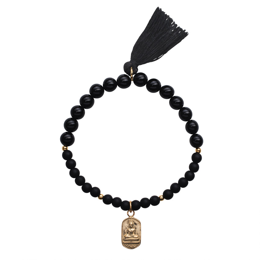 Handmala Buddha-Amulett, Onyx