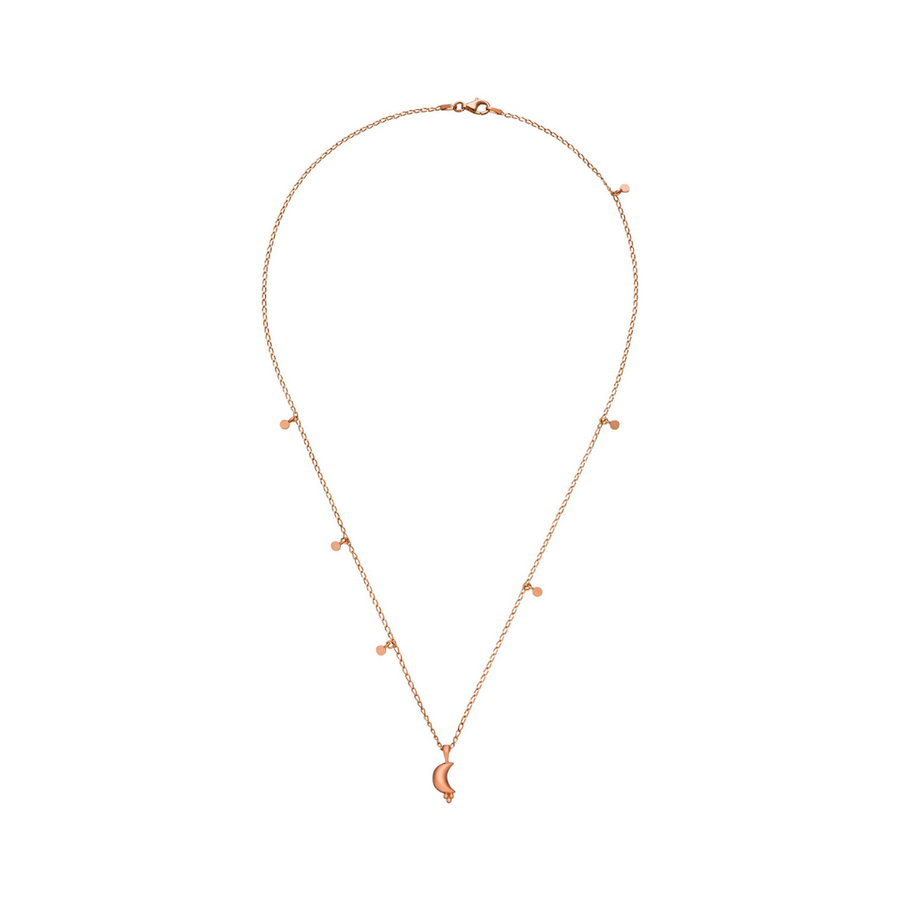 Magic Moon Glitter Chain, Rosé